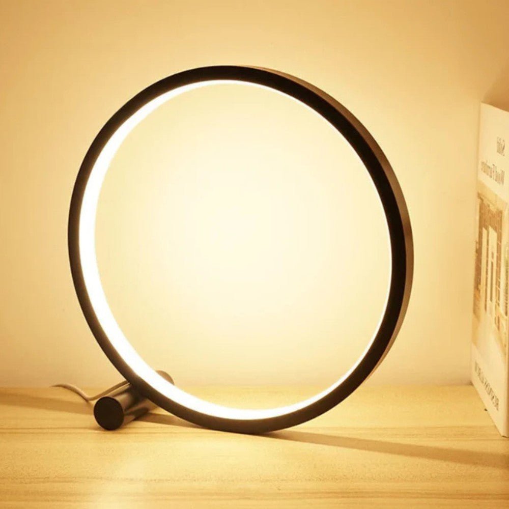LightCircle Minimalist Touch Lamp - Table Lamp - Wild Eye Vision