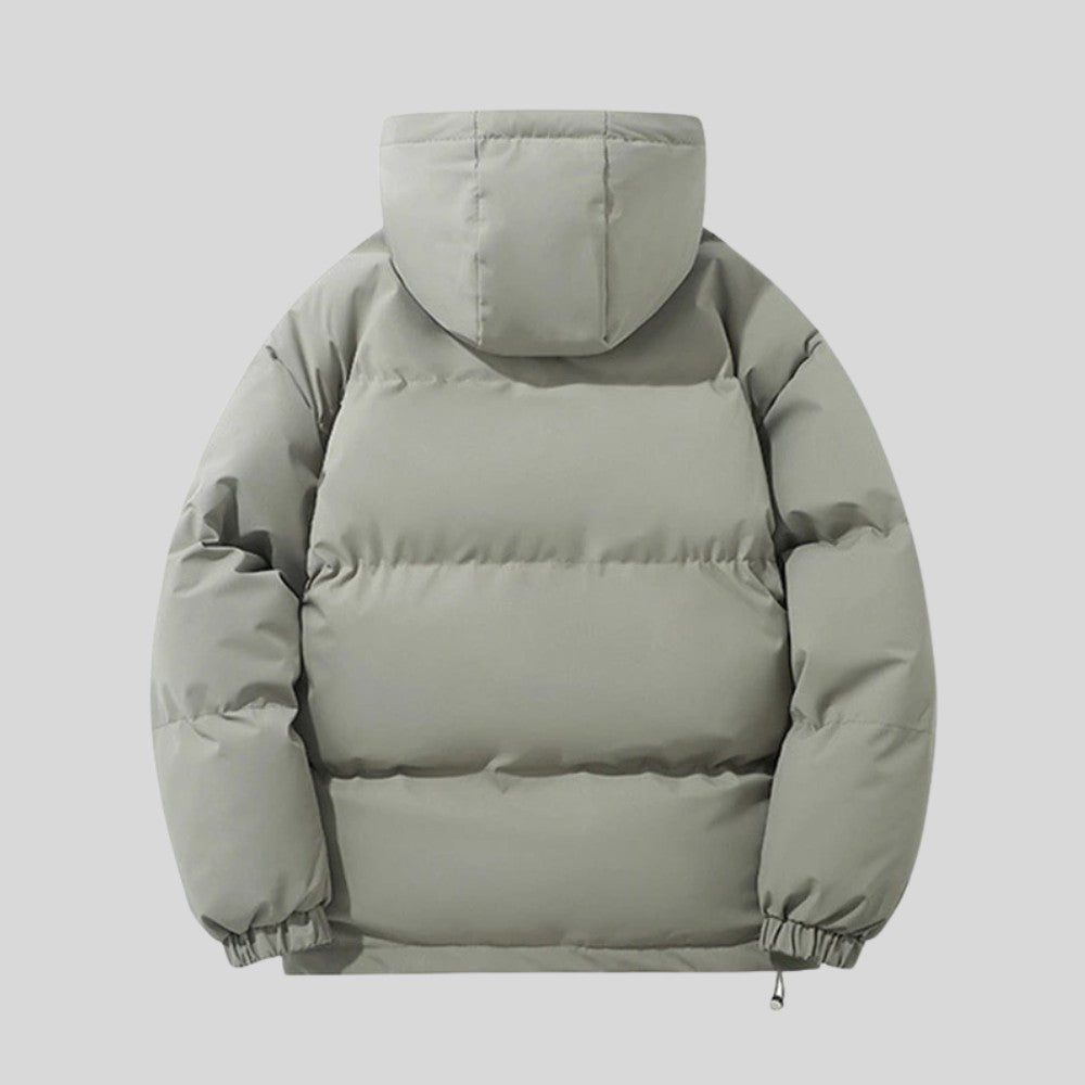 Lightweight Hooded Puffer Jacket - Men's Puffer Jacket - Wild Eye Vision
