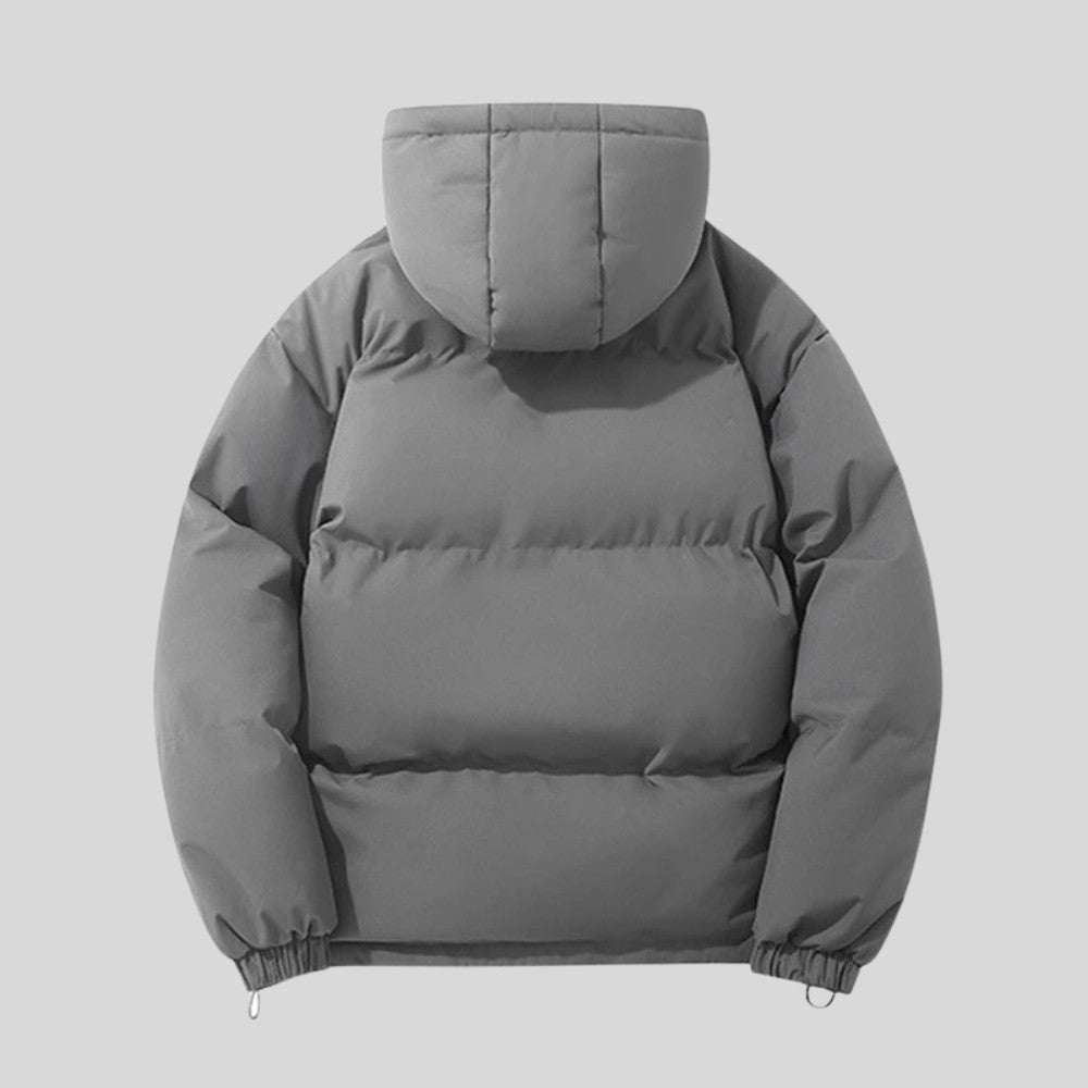 Lightweight Hooded Puffer Jacket - Men's Puffer Jacket - Wild Eye Vision