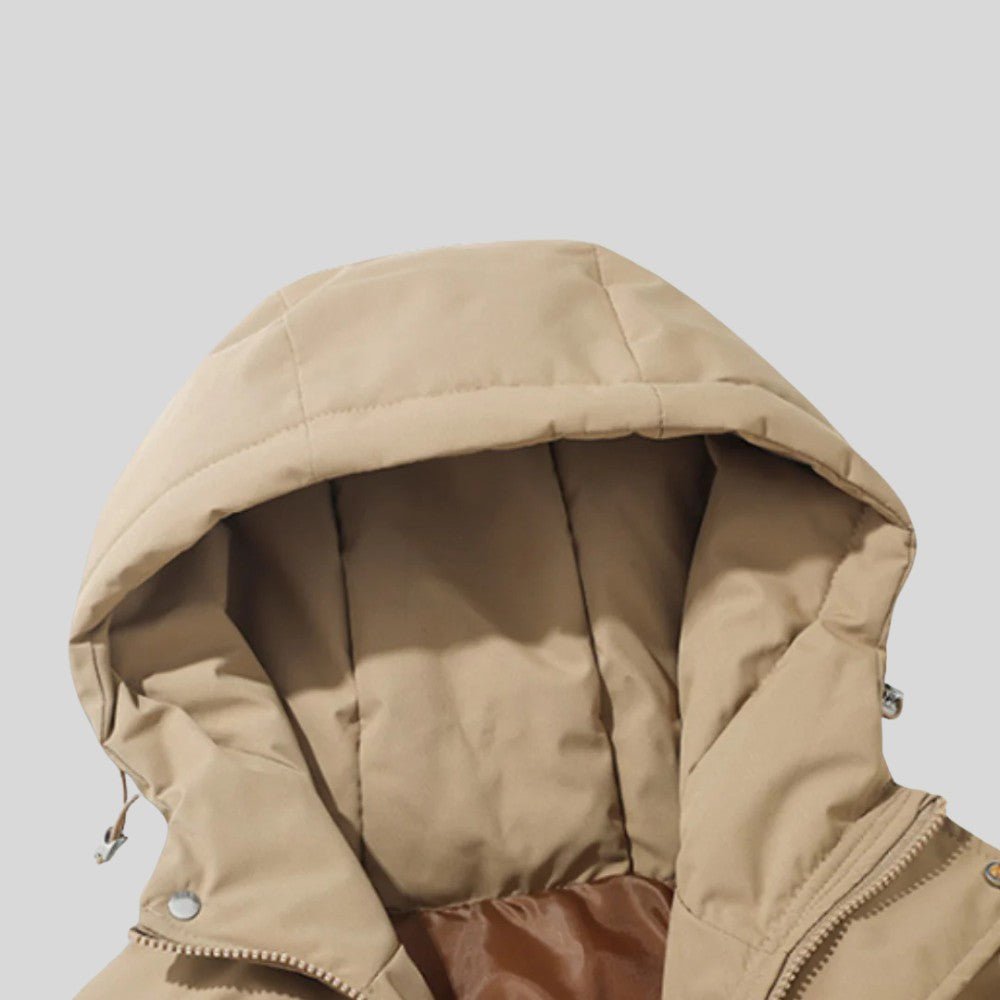Lightweight Hooded Puffer Jacket - Men's Puffer Jacket - Wild Eye Vision