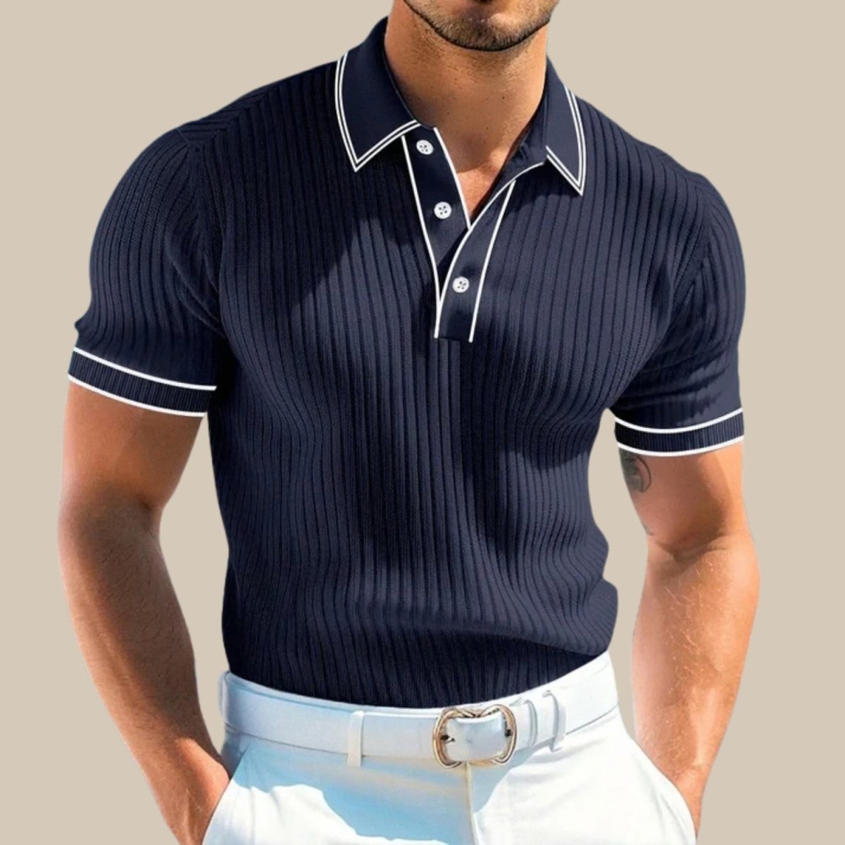 Lightweight Ribbed Summer Polo - Polo Shirts - Wild Eye Vision