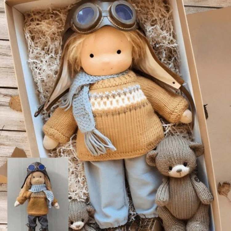 LittleKind Handcrafted Doll - Handcrafted Doll - Wild Eye Vision