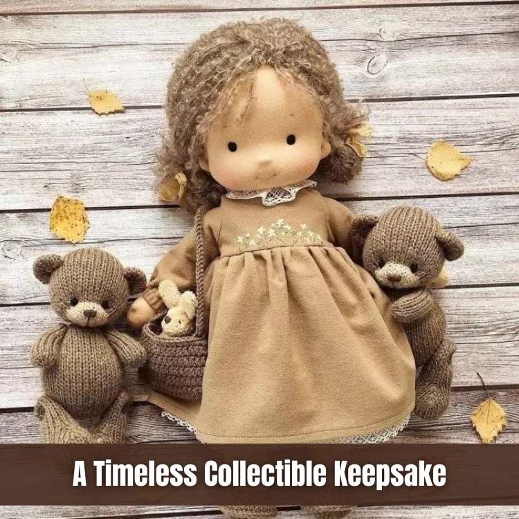 LittleKind Handcrafted Doll - Handcrafted Doll - Wild Eye Vision