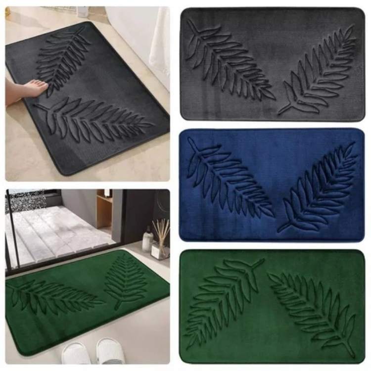 LushLeaf Comfort Bath Mat Set - Bath Mat Set - Wild Eye Vision