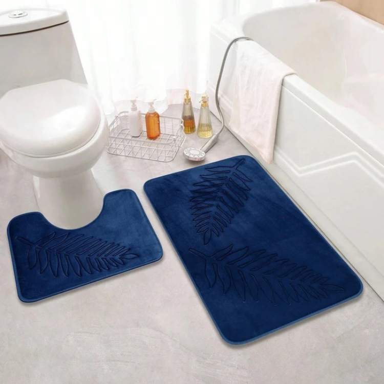 LushLeaf Comfort Bath Mat Set - Bath Mat Set - Wild Eye Vision
