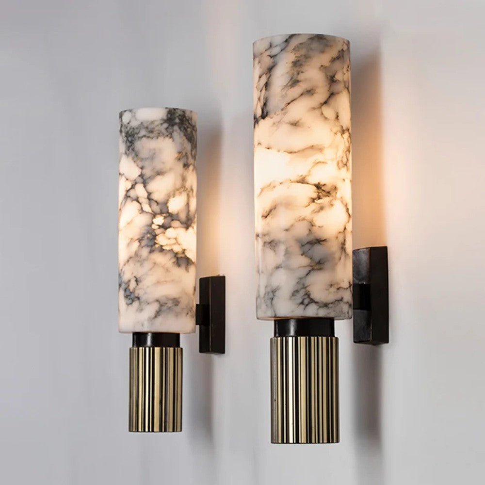 MarbleGlow Vertical Wall Light - Wall Light - Wild Eye Vision