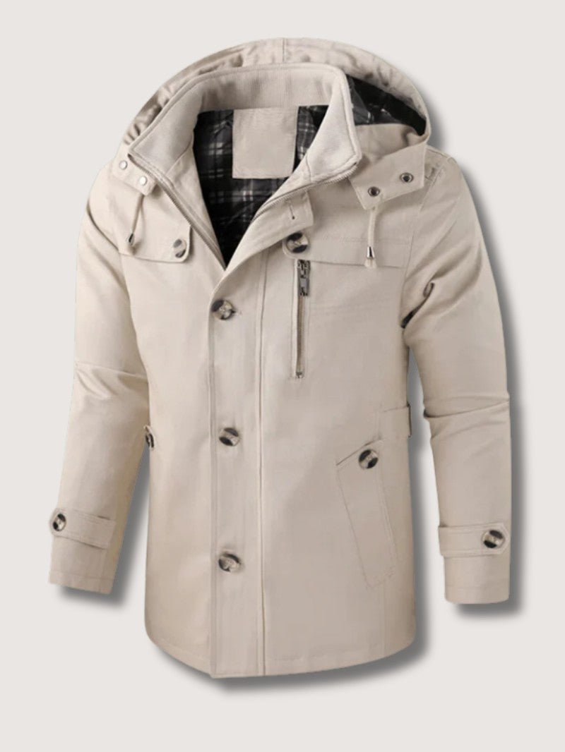 Men's All - Season Hooded Jacket - Men's Winter Jacket - Wild Eye Vision