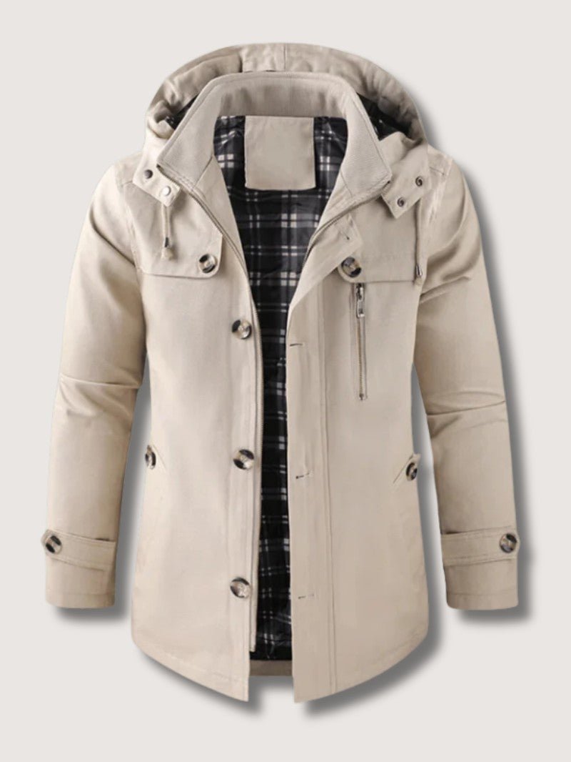 Men's All - Season Hooded Jacket - Men's Winter Jacket - Wild Eye Vision