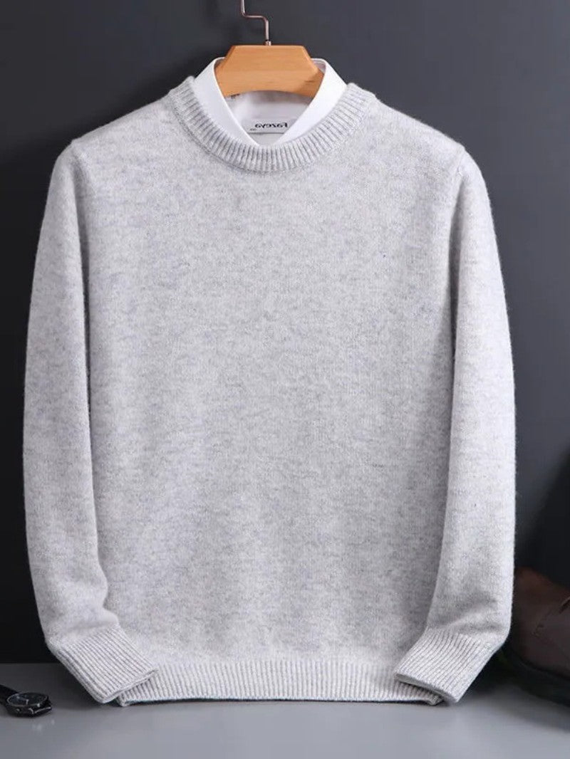 Men’s Classic Crew Neck Sweater - Men Jumper - Wild Eye Vision