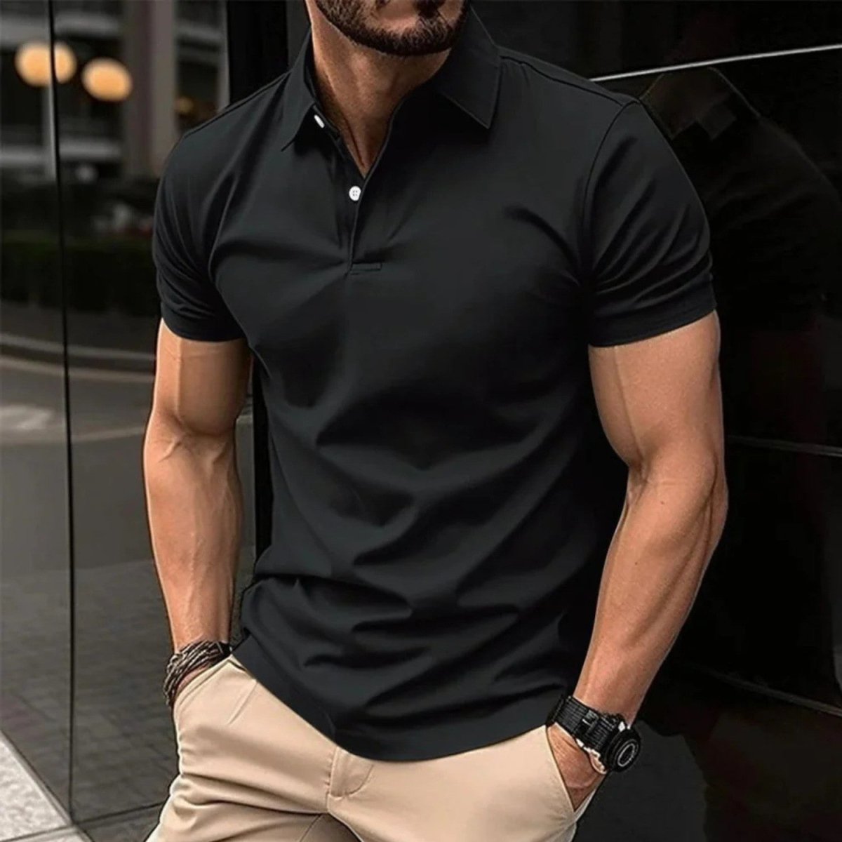 Men's Classic Lightweight Summer Polo Shirt - Polo Shirts - Wild Eye Vision