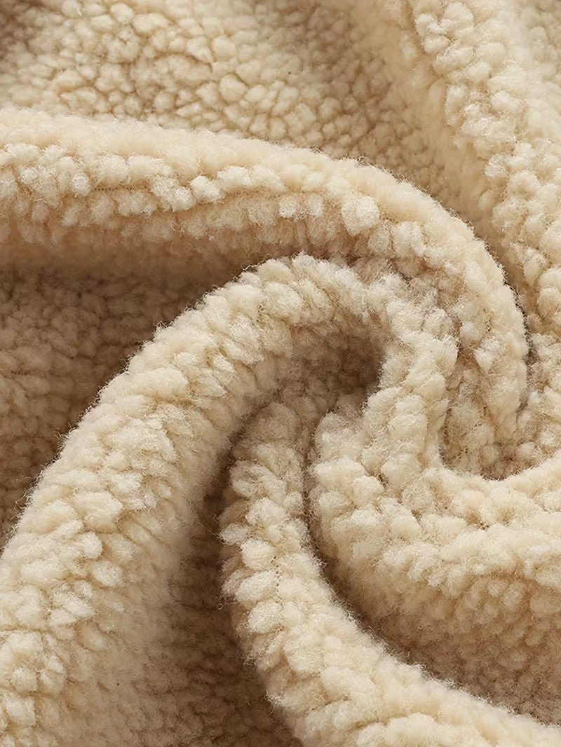 Men’s Corduroy Fleece Jacket - Men's Sherpa Jacket - Wild Eye Vision