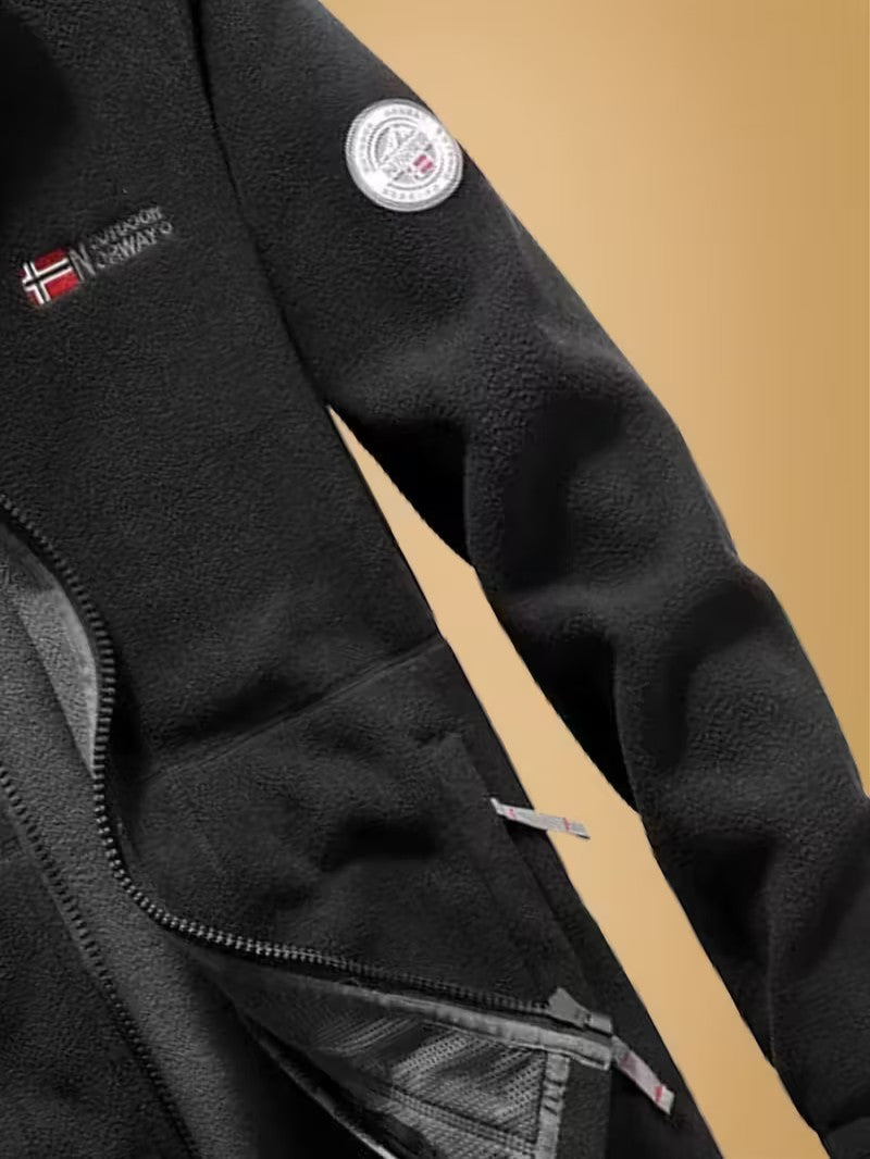 Men’s Fleece Jacket Warm Winter Outdoor Coat - Men's Coat - Wild Eye Vision