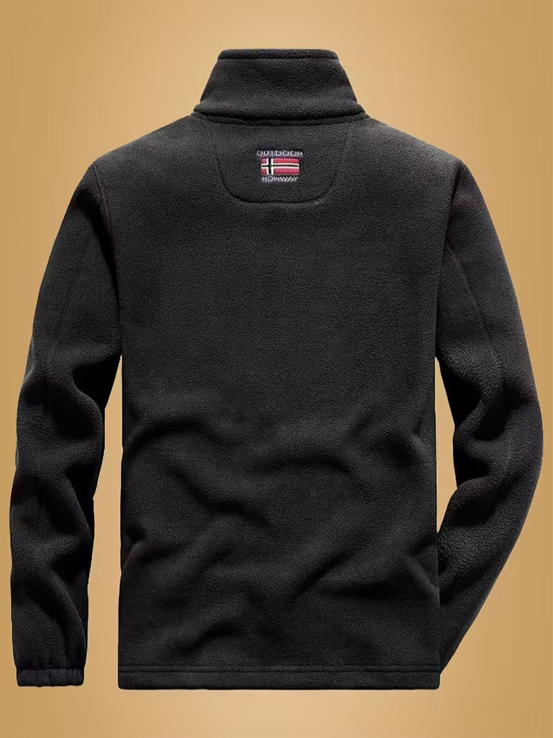 Men’s Fleece Jacket Warm Winter Outdoor Coat - Men's Coat - Wild Eye Vision