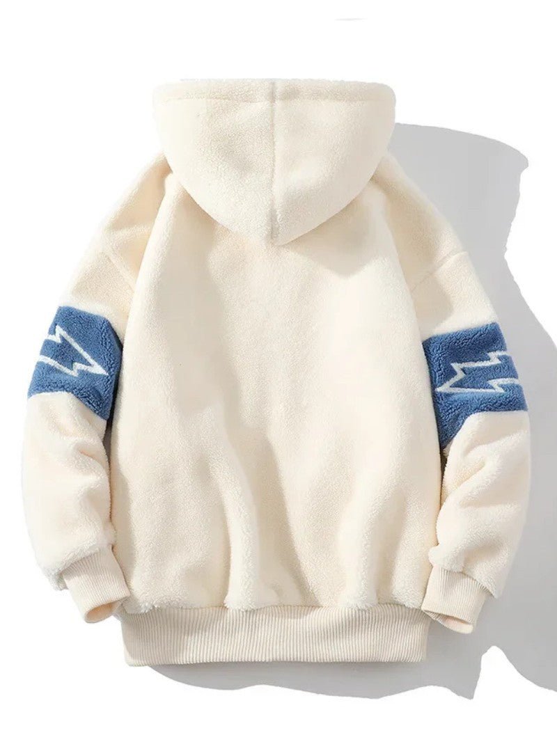 Men’s Fleece Zip - Up Hoodie - Men Cardigan - Wild Eye Vision