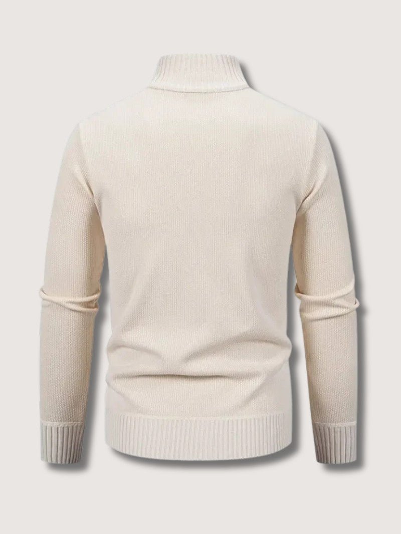 Men’s Full Zip Cotton Cardigan - Men Cardigan - Wild Eye Vision