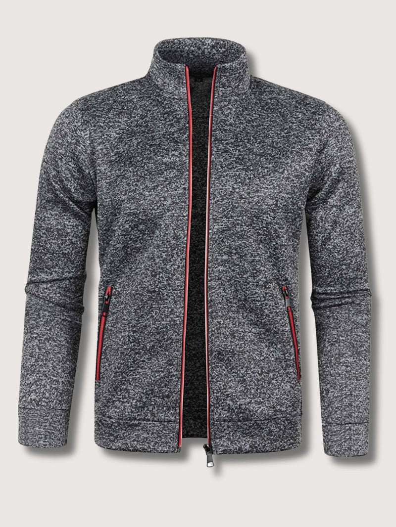 Men’s Full Zip Knit Cardigan - Men Knit Cardigan - Wild Eye Vision