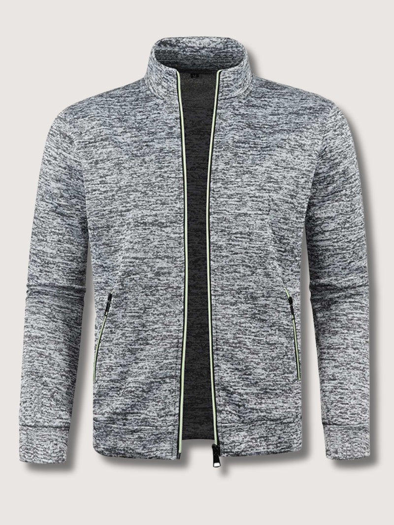 Men’s Full Zip Knit Cardigan - Men Knit Cardigan - Wild Eye Vision