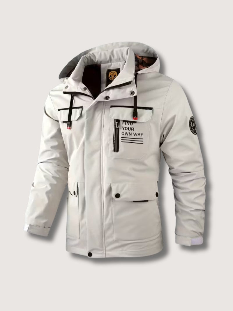 Men's Hooded Winter Jacket - Men's Winter Jacket - Wild Eye Vision