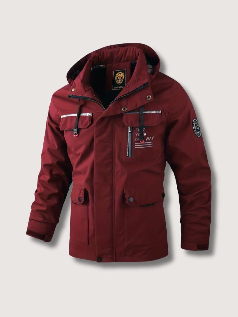 Men's Hooded Winter Jacket - Men's Winter Jacket - Wild Eye Vision