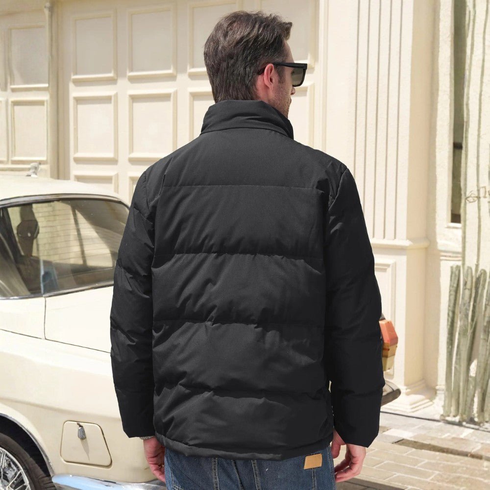 Men’s Insulated Puffer Jacket - Men's Puffer Jacket - Wild Eye Vision