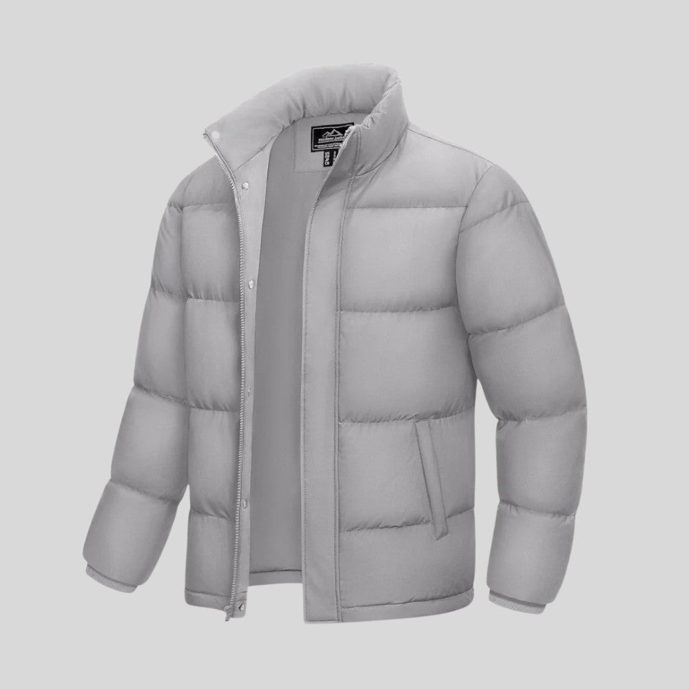 Men’s Insulated Puffer Jacket - Men's Puffer Jacket - Wild Eye Vision