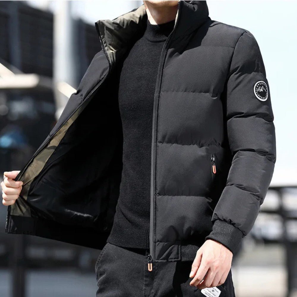 Men’s Insulated Puffer Jacket - Men's Puffer Jacket - Wild Eye Vision