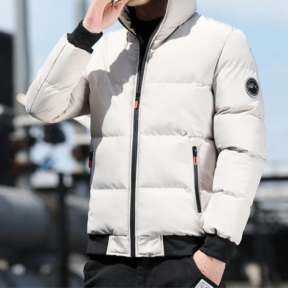 Men’s Insulated Puffer Jacket - Men's Puffer Jacket - Wild Eye Vision