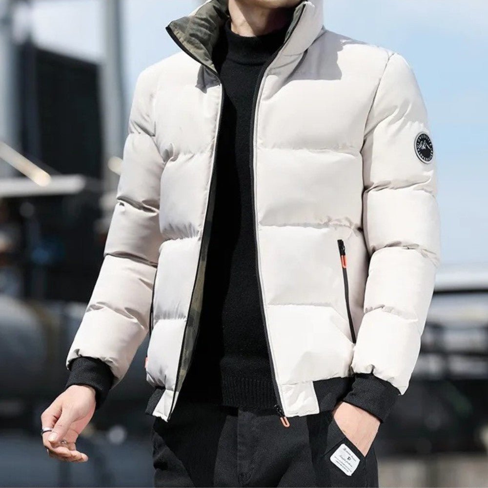 Men’s Insulated Puffer Jacket - Men's Puffer Jacket - Wild Eye Vision