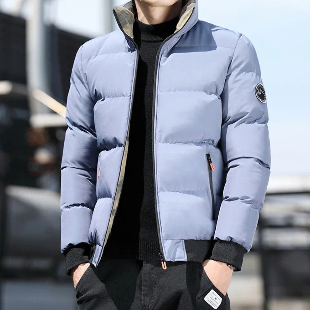 Men’s Insulated Puffer Jacket - Men's Puffer Jacket - Wild Eye Vision