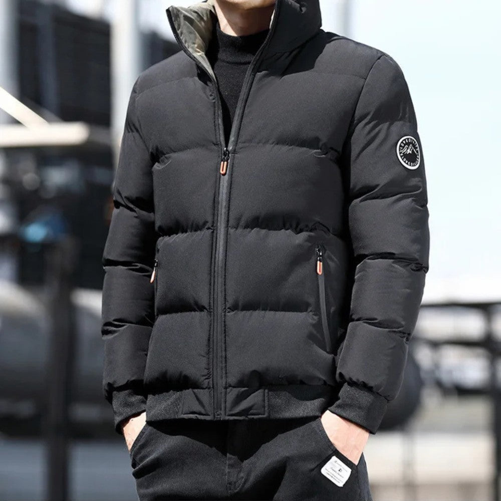 Men’s Insulated Puffer Jacket - Men's Puffer Jacket - Wild Eye Vision