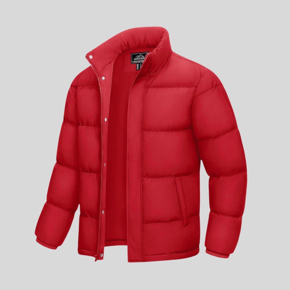 Men’s Insulated Puffer Jacket - Men's Puffer Jacket - Wild Eye Vision