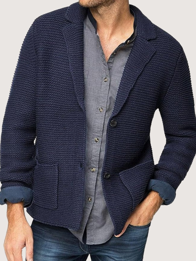 Men’s Knit Button Cardigan - Men Knit Cardigan - Wild Eye Vision