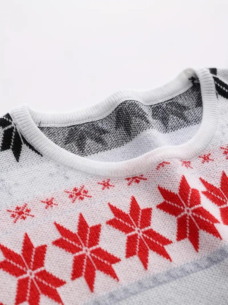 Men’s Knitted Cable Christmas Sweater - Mens Christmas Jumpers - Wild Eye Vision