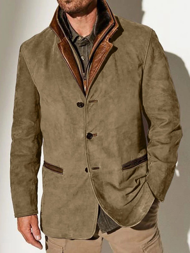 Men’s Premium Leather Jacket - Men's Winter Jacket - Wild Eye Vision