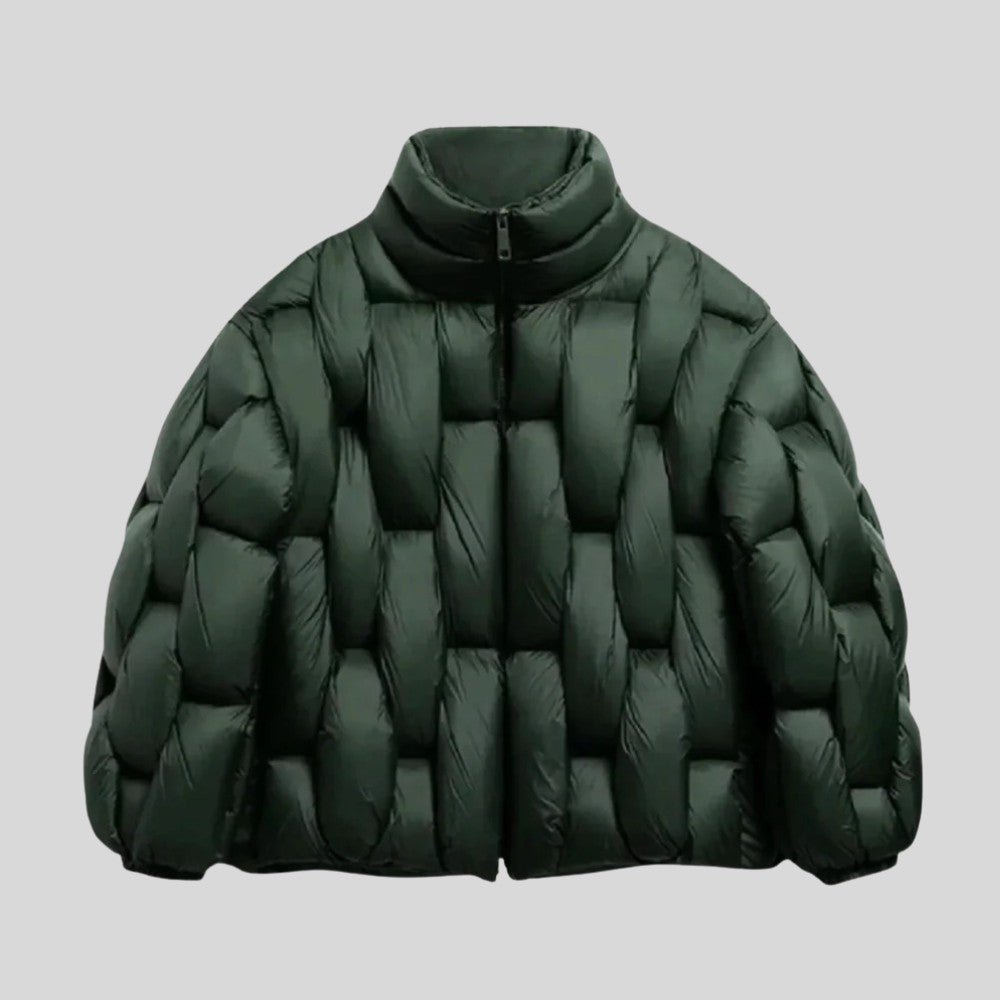 Men’s Quilted Puffer Jacket - Men's Puffer Jacket - Wild Eye Vision