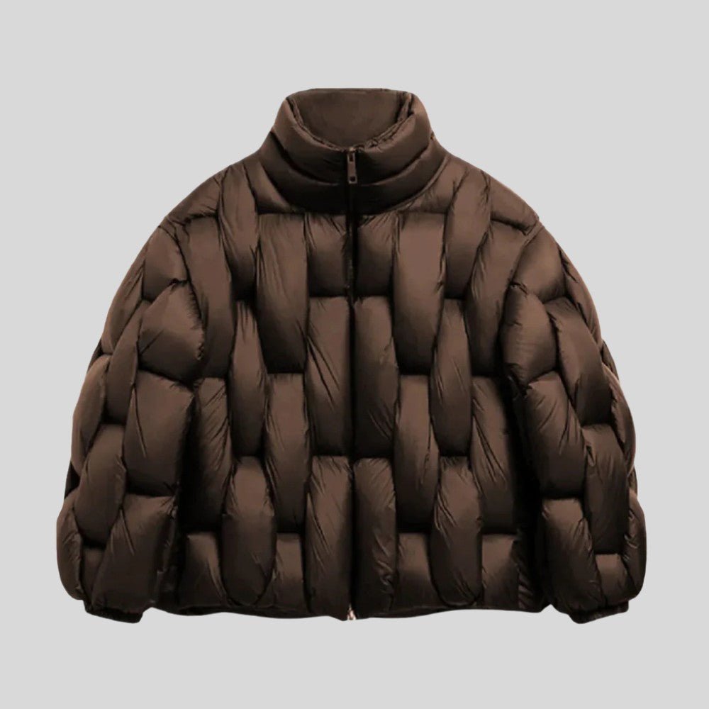 Men’s Quilted Puffer Jacket - Men's Puffer Jacket - Wild Eye Vision