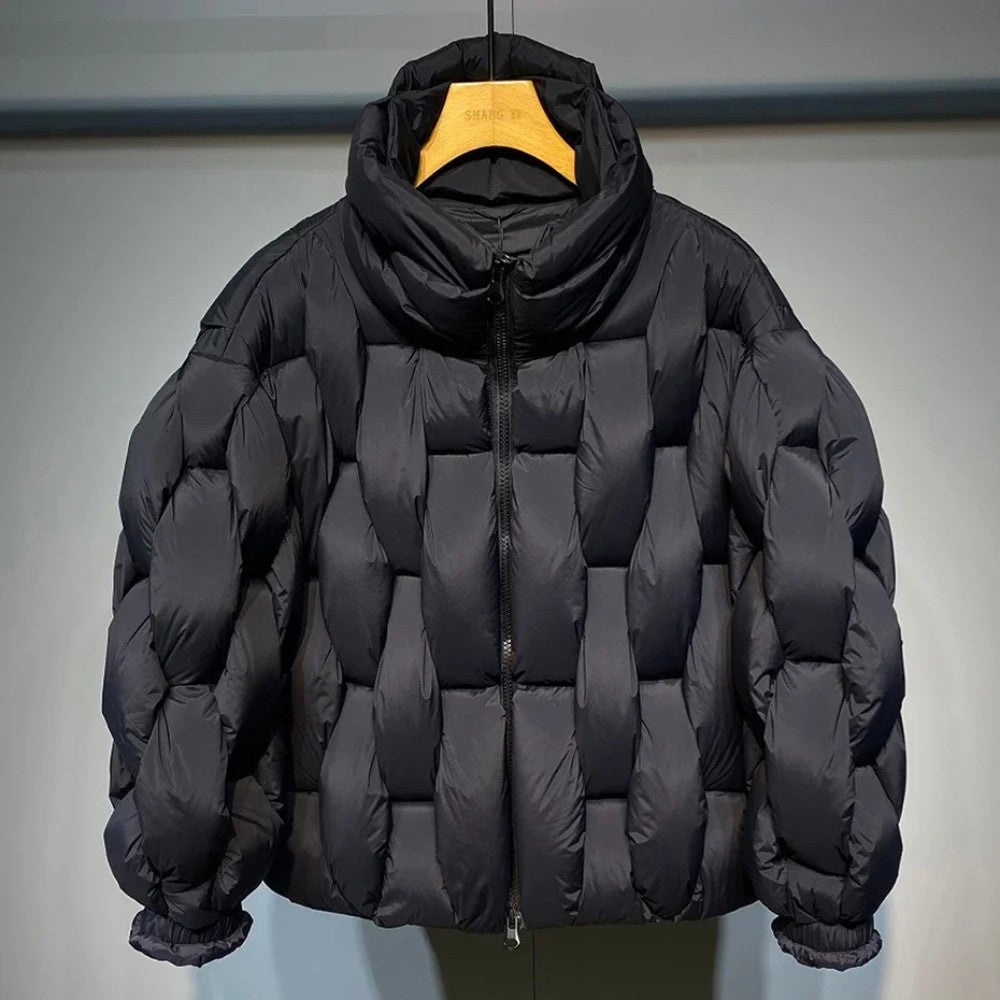 Men’s Quilted Puffer Jacket - Men's Puffer Jacket - Wild Eye Vision