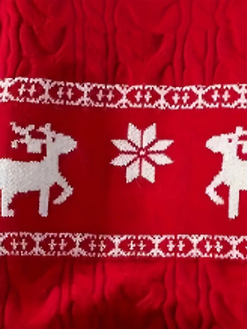 Men’s Reindeer Christmas Sweater - Mens Christmas Jumpers - Wild Eye Vision