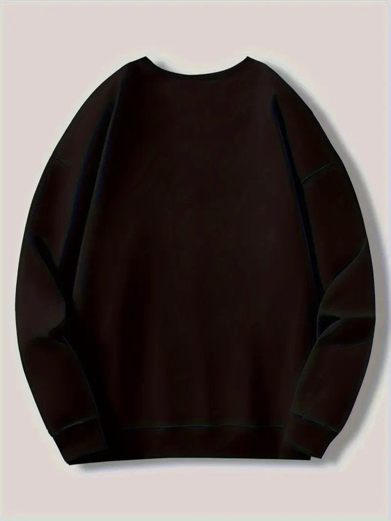 Men’s Santa & Fawn Print Sweater - Mens Christmas Jumpers - Wild Eye Vision