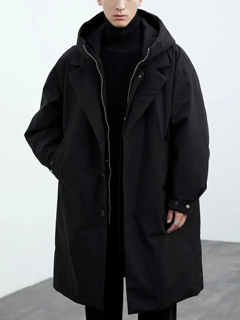 Men’s Windproof Leisure Parka Coat - Men's Coat - Wild Eye Vision