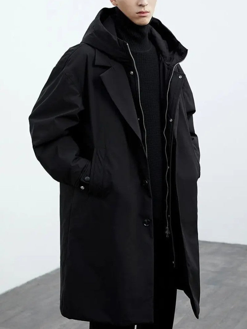 Men’s Windproof Leisure Parka Coat - Men's Coat - Wild Eye Vision