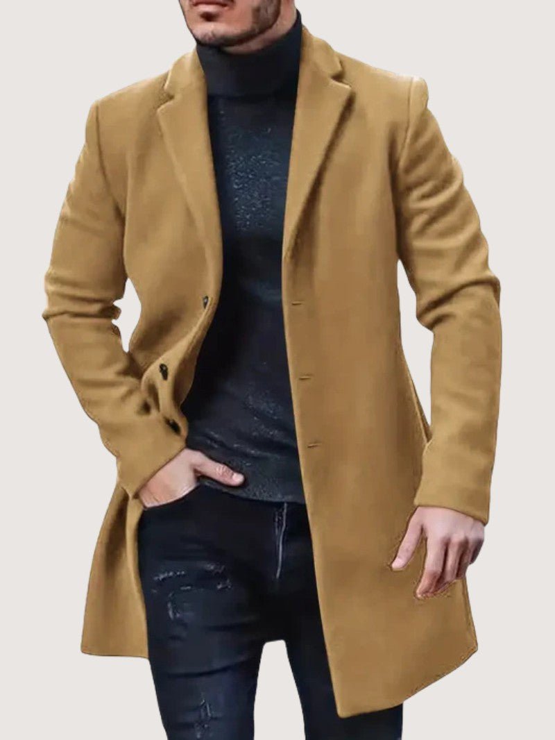 Men’s Winter Trench Coat - Men's Coat - Wild Eye Vision
