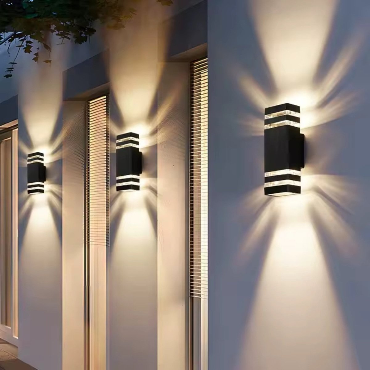 Modern Up Down Wall Light - Garden Light - Wild Eye Vision