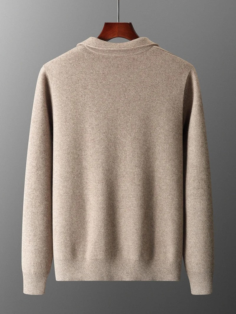 Modern Zip - Up Collar Cardigan - Men Cardigan - Wild Eye Vision