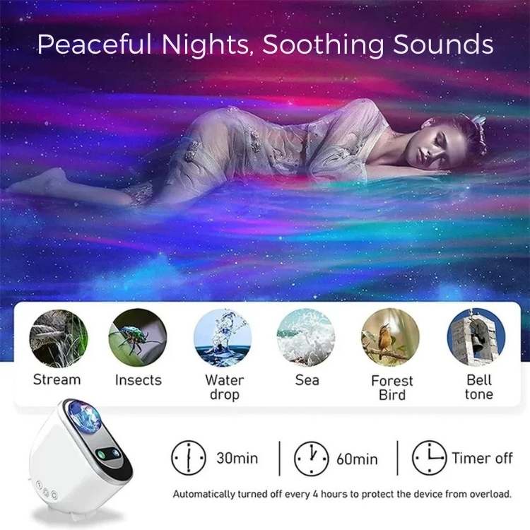 Multi - Color Celestial Galaxy Projector - Galaxy Projector - Wild Eye Vision