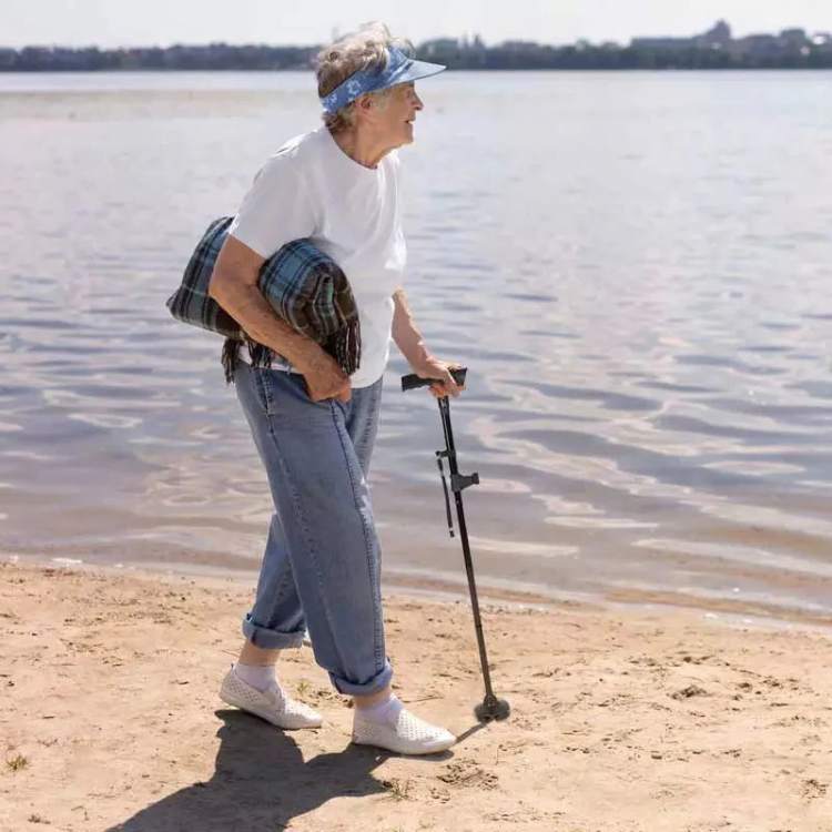 Multi - Functional LED Folding Cane - Folding Cane - Wild Eye Vision