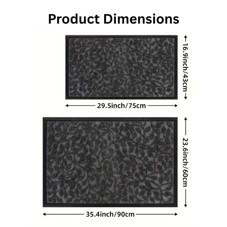 NatureLine Olive Leaf Door Mat - Door Mat - Wild Eye Vision