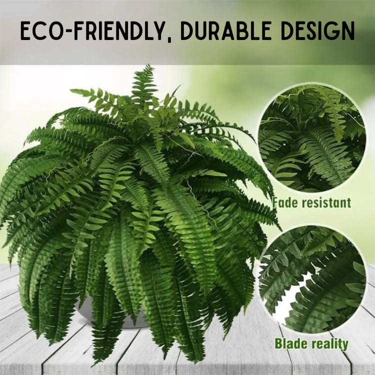 NatureLook Realistic Fern Plant - Artificial Fern Plant - Wild Eye Vision
