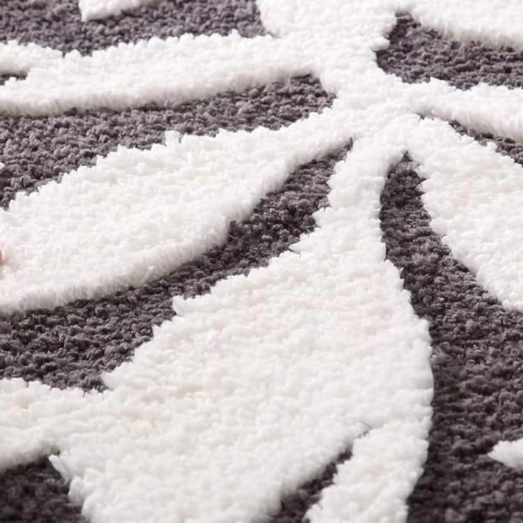 NatureSoft Ultra - Soft Leaf Pattern Bath Mat - Bath Mat - Wild Eye Vision