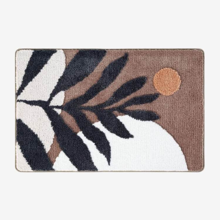 NatureTouch Floral Bath Rug - Bath Rug - Wild Eye Vision